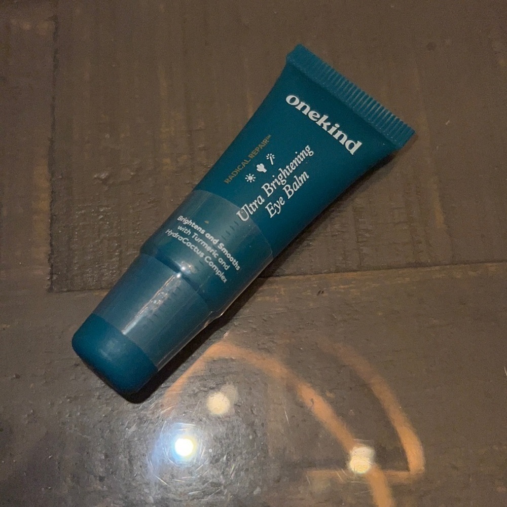 onekind Ultra Brightening Eye Balm Radical Repair w Turmeric HydraCactus Complex